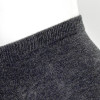 Embroidered Ankle Socks Detail Charcoal
